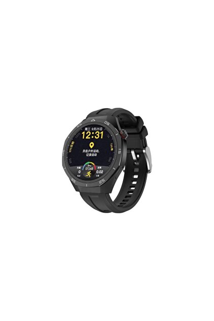 Sunix Amoled Ekran 48mm Metal Ve Silikon Kordonlu Akıllı Saat