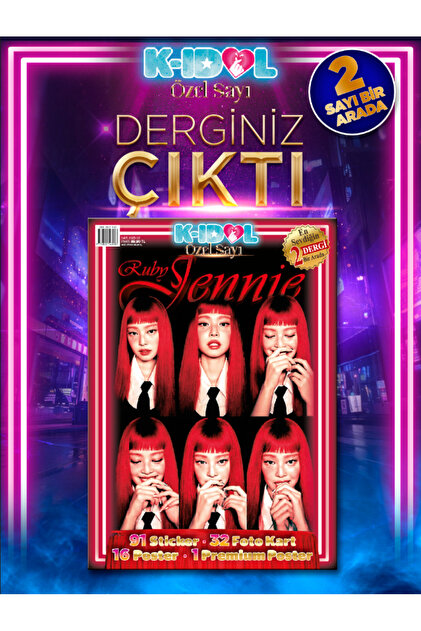KİDOL Kidol Özel Sayi - Jennie Ruby 2025 - Fiyatı, Yorumları