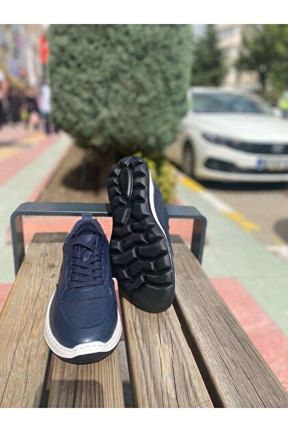 【未使用】　BIRDOG ネイビー　L Libero 1001 25ya Erkek Günlük Comfort Casual Ayakkabı Lacivert