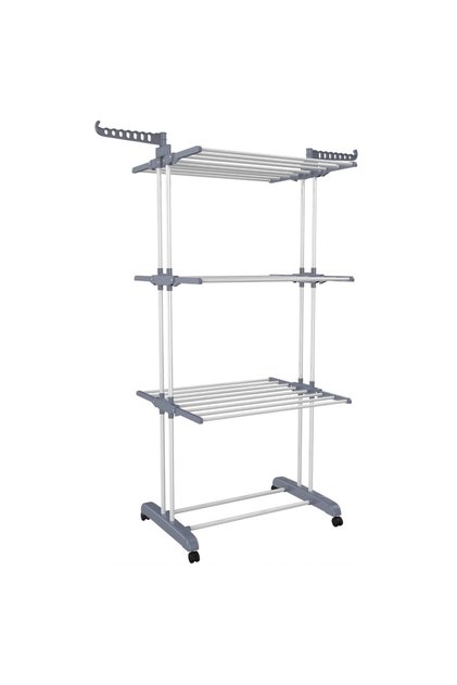Uscator Vertical Pentru Rufe Si Incaltaminte , 3 Niveluri, Suport Umerase, Pliabil, Portabil