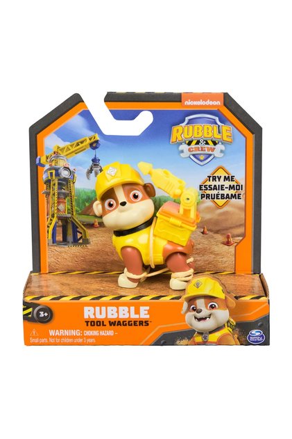 PATRULA CATELUSILOR RUBBLE AND CREW FIGURINA RUBBLE 5CM