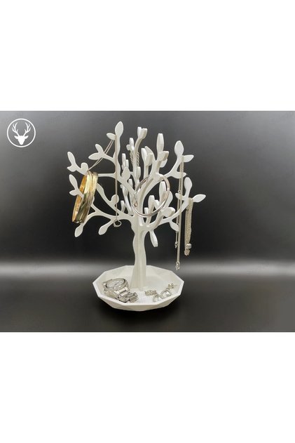 Tree Design Jewelry Stand Ring Earring Necklace Hanger Jewellery Organizer Hanger