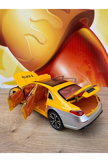 scntoys Mercedes Benz S680 V12 Maybach Taksi Oyuncak Araba Sesli