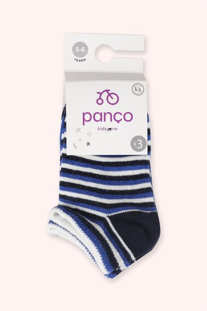Boy's 3-Piece Booties Socks Set
