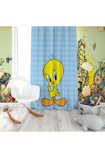 Heart Kuromi Single Wing Background Curtain