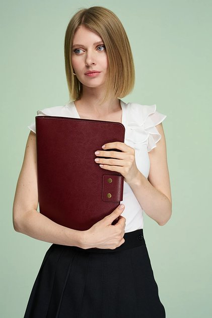 Organizer Briefcase & Laptop & Tablet Bag Bordo Costa