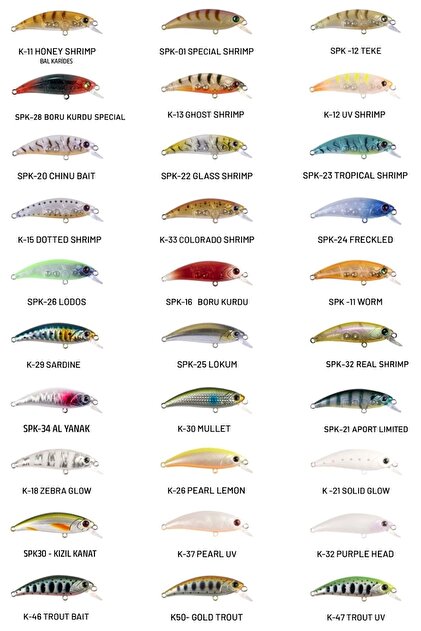 Hanfish Zıpır Kg 50 Mm 4.5 gr Lrf Maket Balık Zp-uv Shrimp