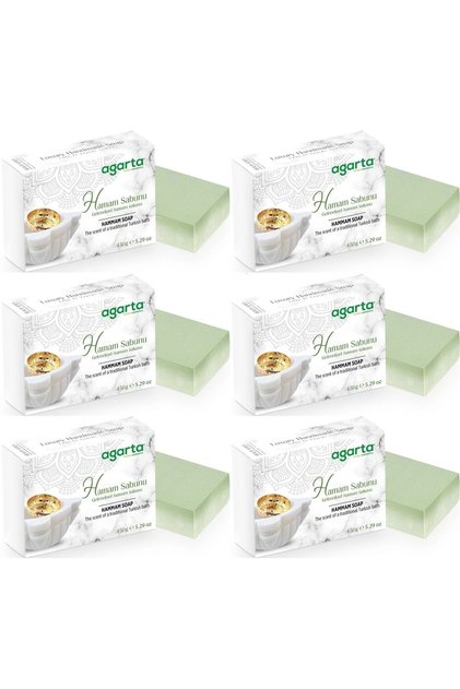Handmade Natural Soap 150Gr Hamam (Set of 6)