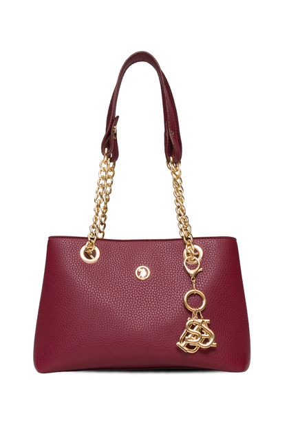 Burgundy Women Shoulder Bag Us25539