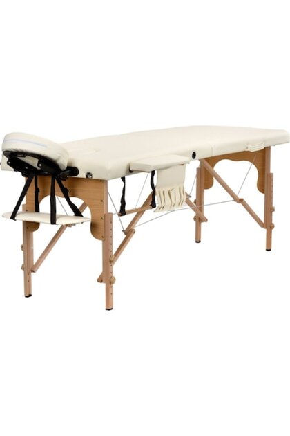 Κρεβάτι μασάζ idealStore BodyFit Slim, Πτυσσόμενο, Ρυθμιζόμενο ύψος, Οικολογικό δέρμα, 2 τμήματα