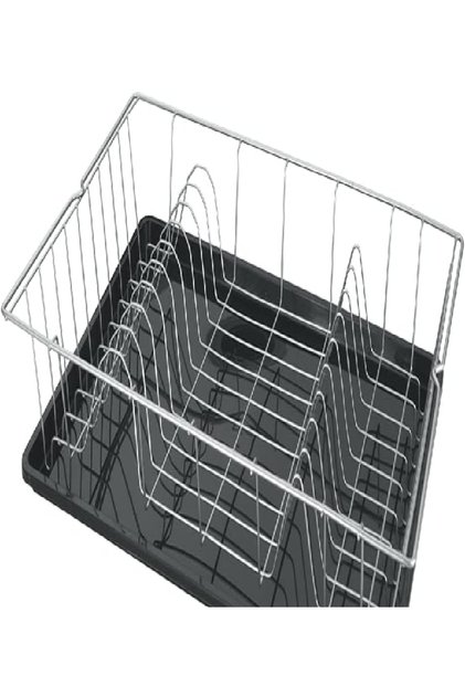 WENKO "Colonia" Washing Basket – Grey/White