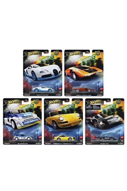 HOT WHEELS Premium Car Culture Japan Historics 5 - 5'li Set
