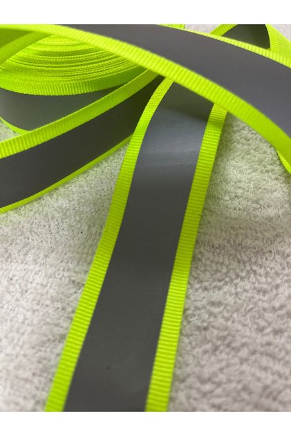 Reflektör şerit neon yeşil