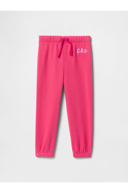 Baby Girl Pink Gap Logo Pull-On Jogger Sweatpants