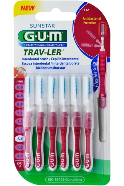 Gum Proxa Travler Interdental Brush 1.4mm