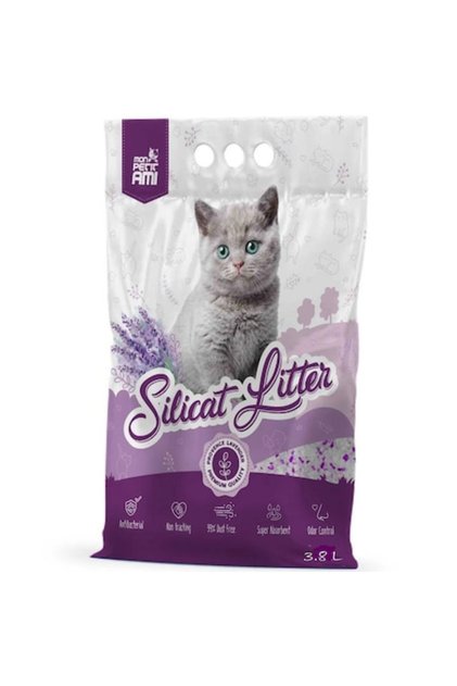 Хигиенична котешка тоалетна Mon Petit Ami Лавандула, 3.8л