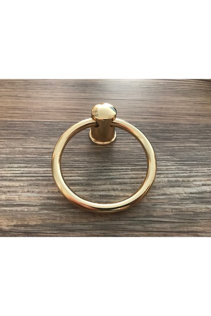Ring Gold Pendulum Luxury Furniture Handle Kitchen Cabinet Drawer Handle Models - 5 Pieces