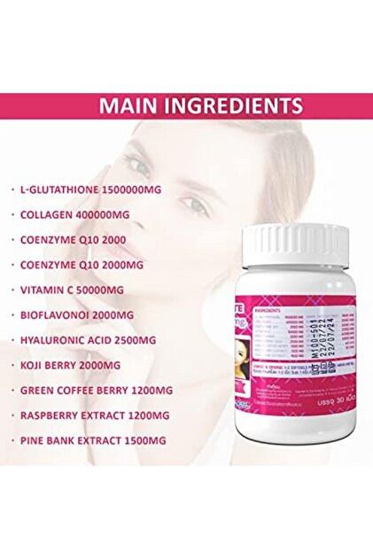Complément Alimentaire Suprême Gluta White - Glutathion Et Collagène - Neuf