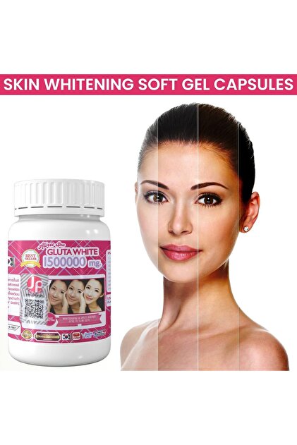 Supreme Gluta White Glutathione Skin Whitening Softgel Capsules Skin  Moisturizer Collagen Stimulator- Trendyol