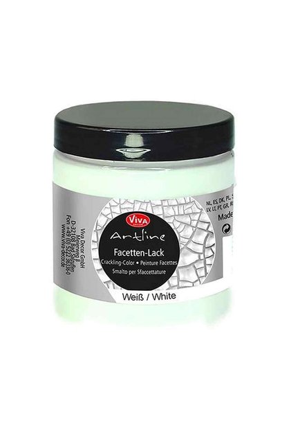 Lac crăpat (fațetat) VIVA DECOR Artline, 250ml Alb