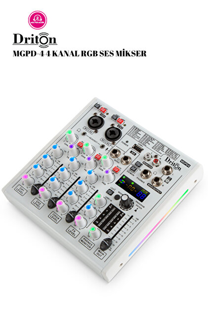 DRİTON MGPD-4 RGB IŞIKLI 4 KANAL BİLGİSAYAR LAPTOP PC UYUMLU 4