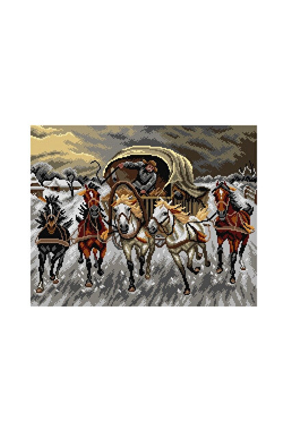 Štampano Tapiserija Konjska zaprega 2921 40*50 cm