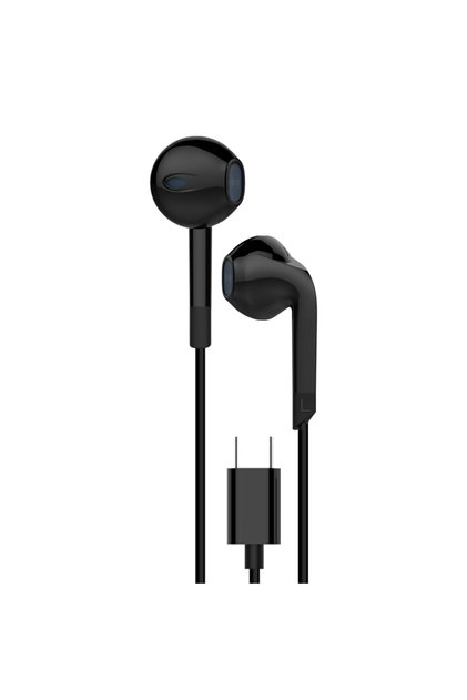 CASTI STEREO CELLARA CU MUFA TYPE C - NEGRU