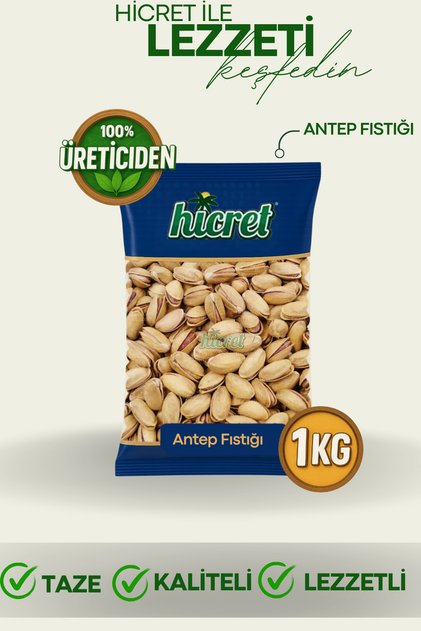 Antep Fıstığı 1 Kg - Atıştırmalık Kuruyemiş