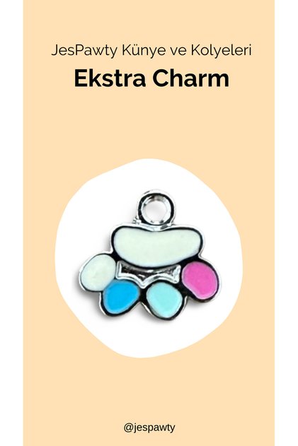 Charm Silver Color Plated Compatible with Necklace and Tag