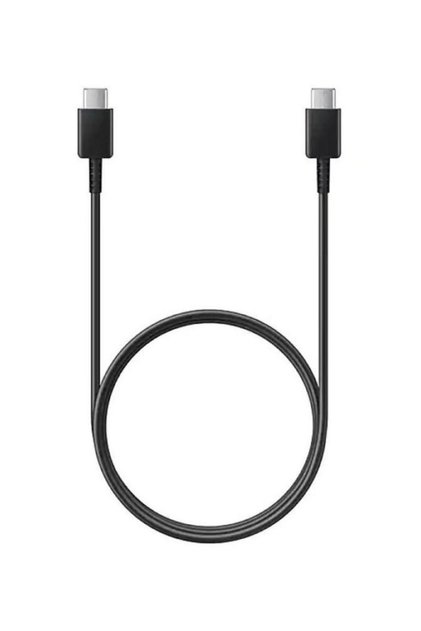 Cablu de date Samsung GP-TOU021RFDBW / EP-DN975BBE Tip-C la Tip-C, 1m, 100 W, Bulk (Negru)