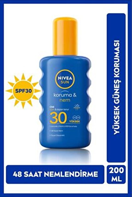 NIVEA SUN KORUMA&NEM 30+ YÜKSEK KORUMA 200ML