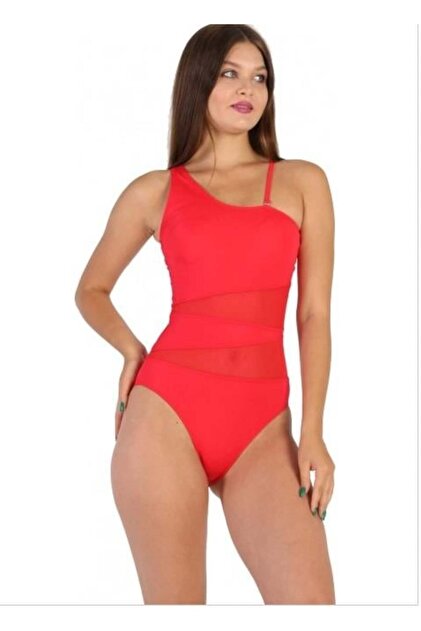 Argisa Single Strap Tulle Swimsuit