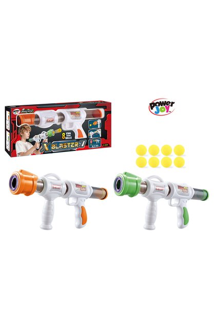 Shooterz X Blaster-7 with 8 Pieces Eva Foam Balls, Assorted 1 Piece (Color May Vary)