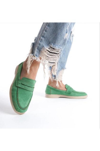 Colorful Women's Loafer Shoes – Comfortable and Stylish Casual Style