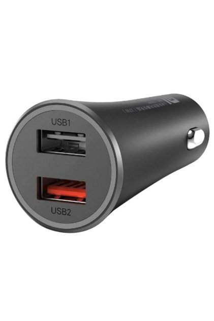 Incarcator auto Xiaomi Mi GDS4147GL, 37W, 2 x USB (Negru)