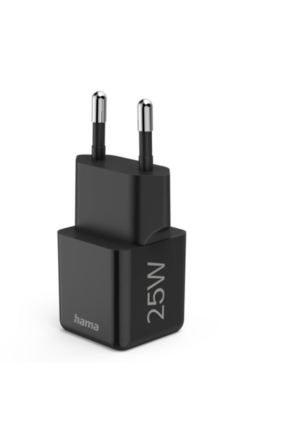 Incarcator rapid Hama Super-Mini 201985, USB-C, PD / Qualcomm, 25W (Negru)