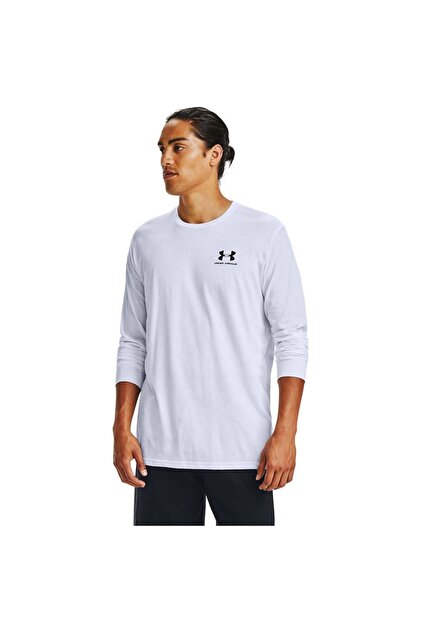 Ua Sportstyle Ανδρικό Μακρυμάνικο Μπλουζάκι με Σχέδιο στο Αριστερό Στήθος