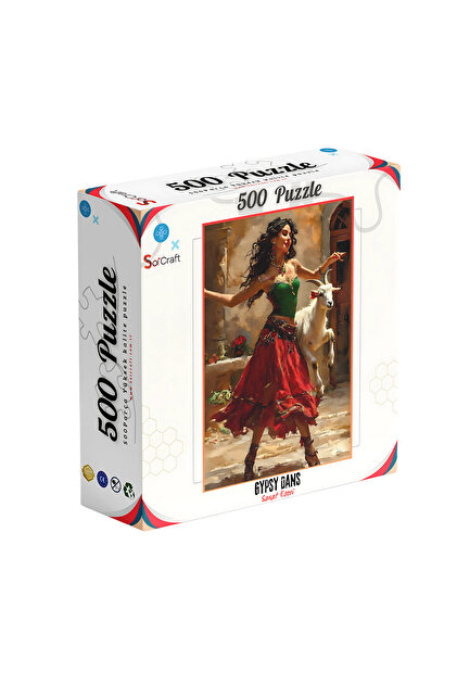 Soi Craft 500 Parça Puzzle Gypsy Dans Kırmızı Etekli Kadın