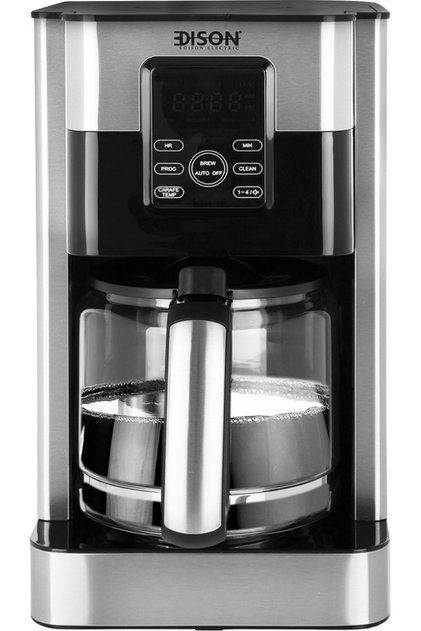Coffee Maker, 1000W, 1.8 Liters, CM1706BAT - Silver Black