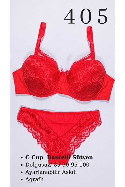 Murays women's c cub lace bra set