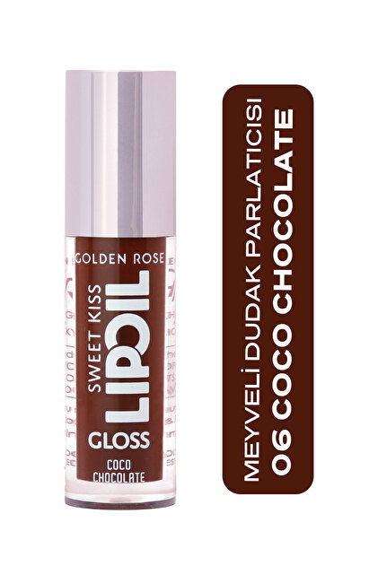 Golden Rose Sweet Kiss Lip Oil Gloss No:06 Dudak Parlatıcı Yağ