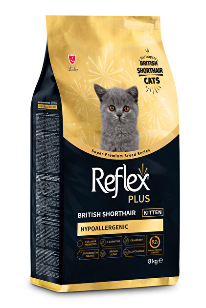 Reflex Plus British Shorthair Yavru Kedi Maması 8 Kg - Fiyatı