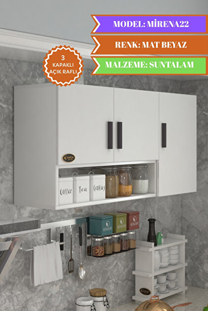Kenzlife Hazır Mutfak Severus32 Byz 060*120*32 Mutfak Banyo Dolabı