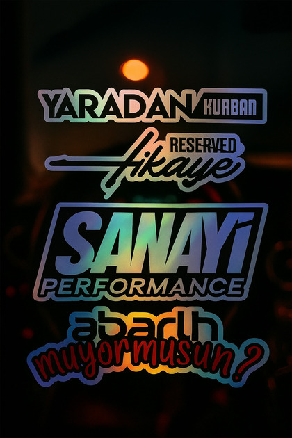 Hologram Vehicle Sticker Rear Window Sticker Car