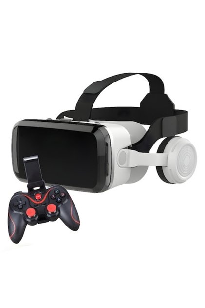 Ochelari Vr/3d Pentru Telefon Mobil Ios Android, Jocuri, Video, Căști Și Controler Bluetooth