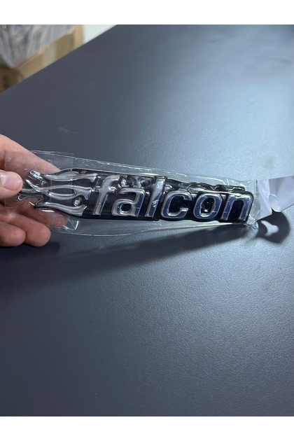 FALCON CG MOTOSİKLET DEPO YAZISI SAĞ SOL İKİ TARAF İÇİN (4 TANE VİDASI DAHİLDİR) falcon