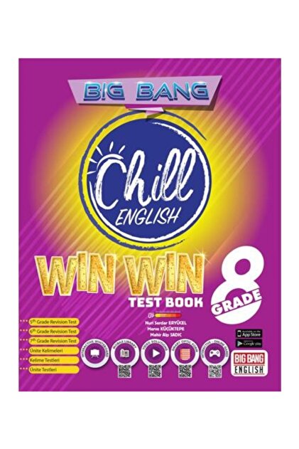 Kırmızı Beyaz Yayınları LGS 8. Grade Big Bang Chill English Win