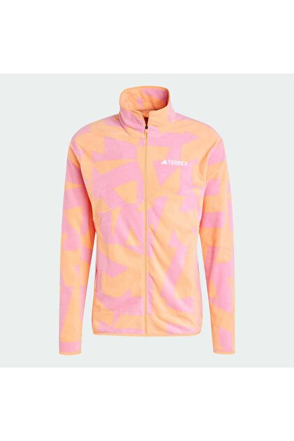 adidas Terrex Multi Printed Full-Zip Fleece Fermuarlı Üst - Fiyatı