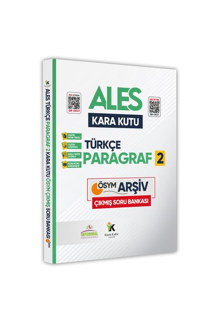 Ales Türkçenin Kara Kutusu Karma Paragraf 2 Konu Özetli D. Çözümlü Çıkmış Soru Havuzu Bankası
