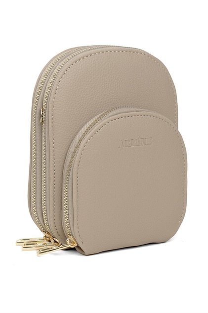 Elegant Mink Colored Modern Handbag Practical Bag